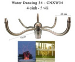 Vòi phun waterdancing 4 tia